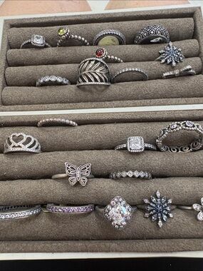 Sterling Silver Multi-Style Women's Ring all different sizes